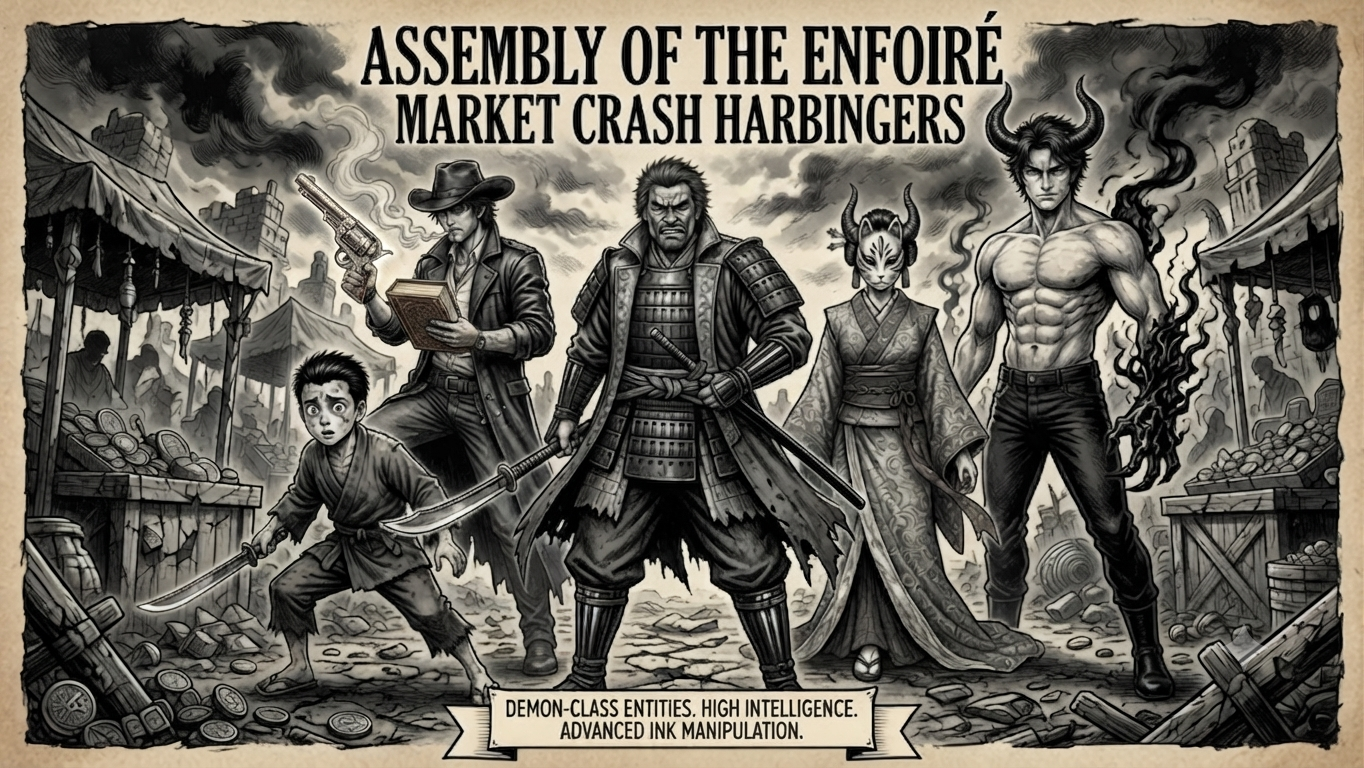 Assembly of the Enfoire artwork